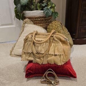 RED Valentino Tan Shoulder Bag